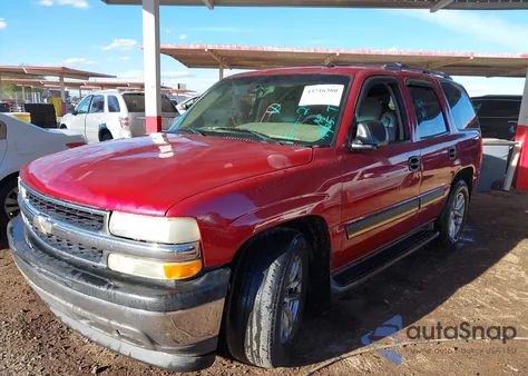 2005 Chevrolet Tahoe Ls из США, поврежденный, VIN 1GNEC13T95R242000